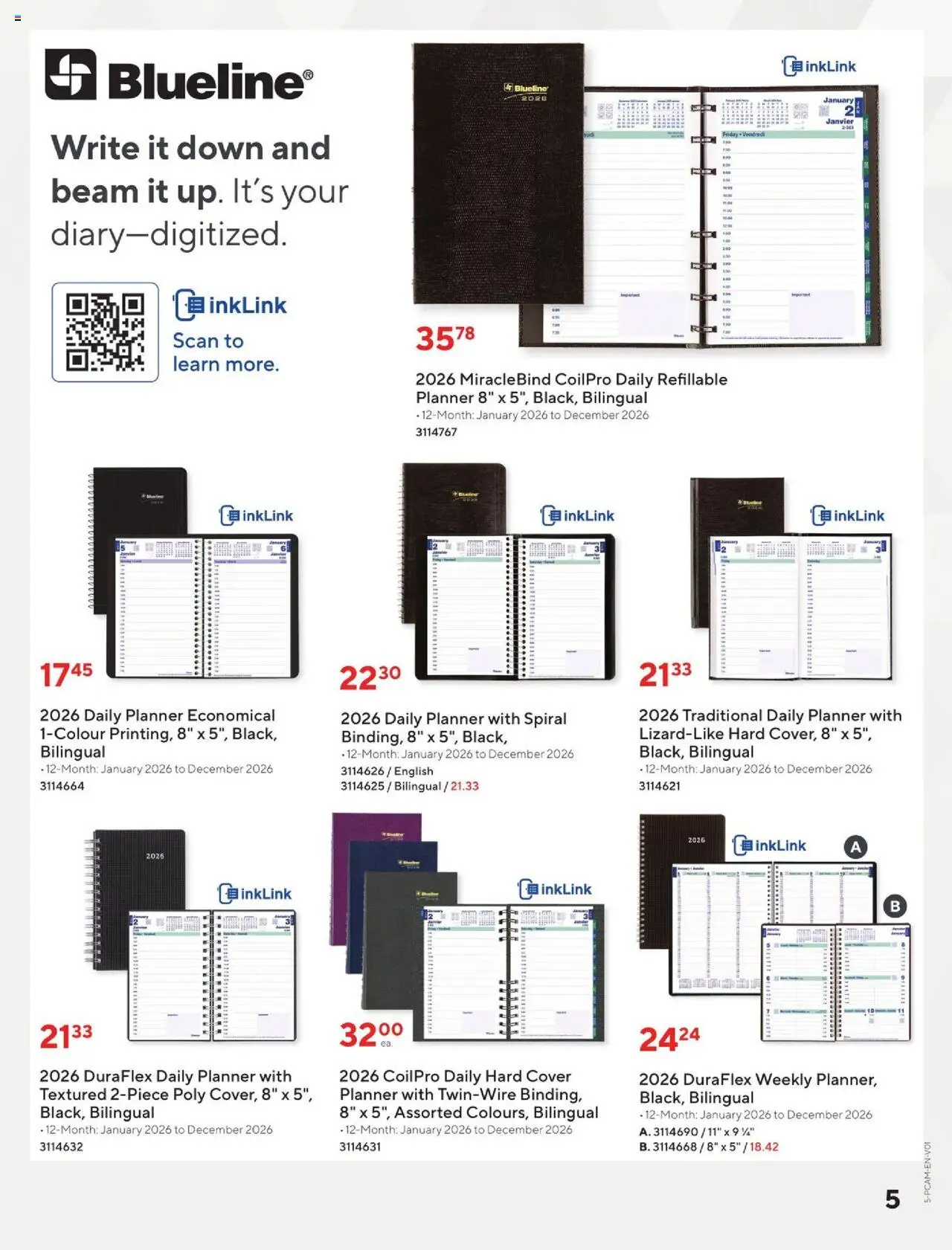 Staples - Catalog - Business  - page 5- valid from Aug 15, 2025