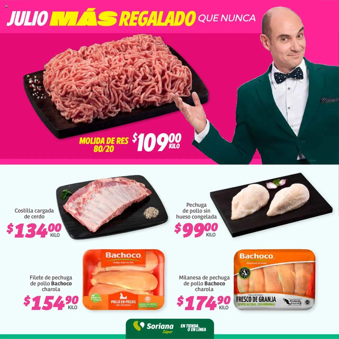 Soriana - Fin de Semana Súper: Ags, Nay, Jal, Qro, Col, Mich, Gto, Hgo, Tlax, Mor, Pue, Gro, Oax, Edo. de Mex, Valle de México, Za - página 4- válido desde 18/07/2025