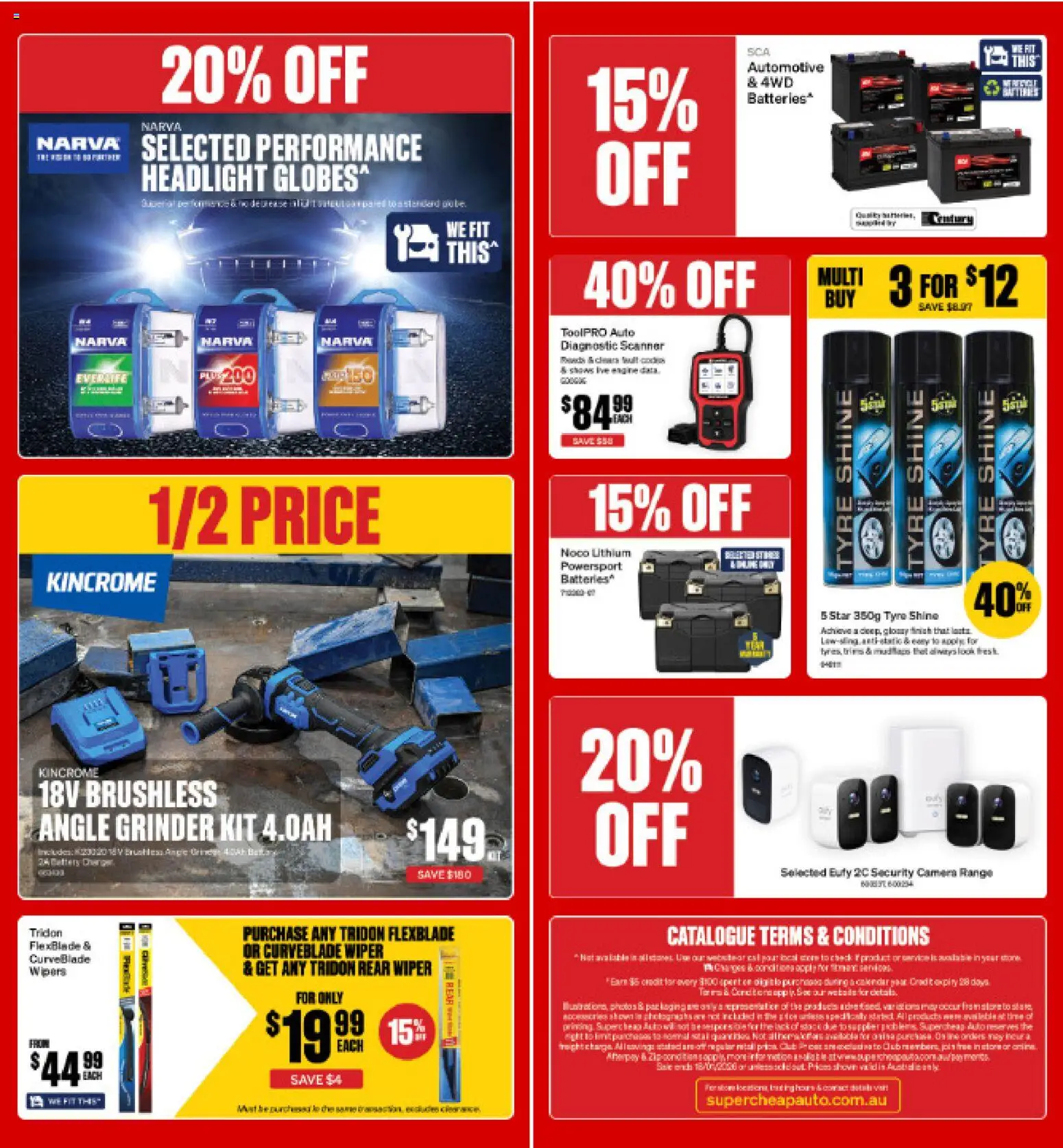Supercheap Auto  Catalogue  - page 2- valid from 02/01/2026