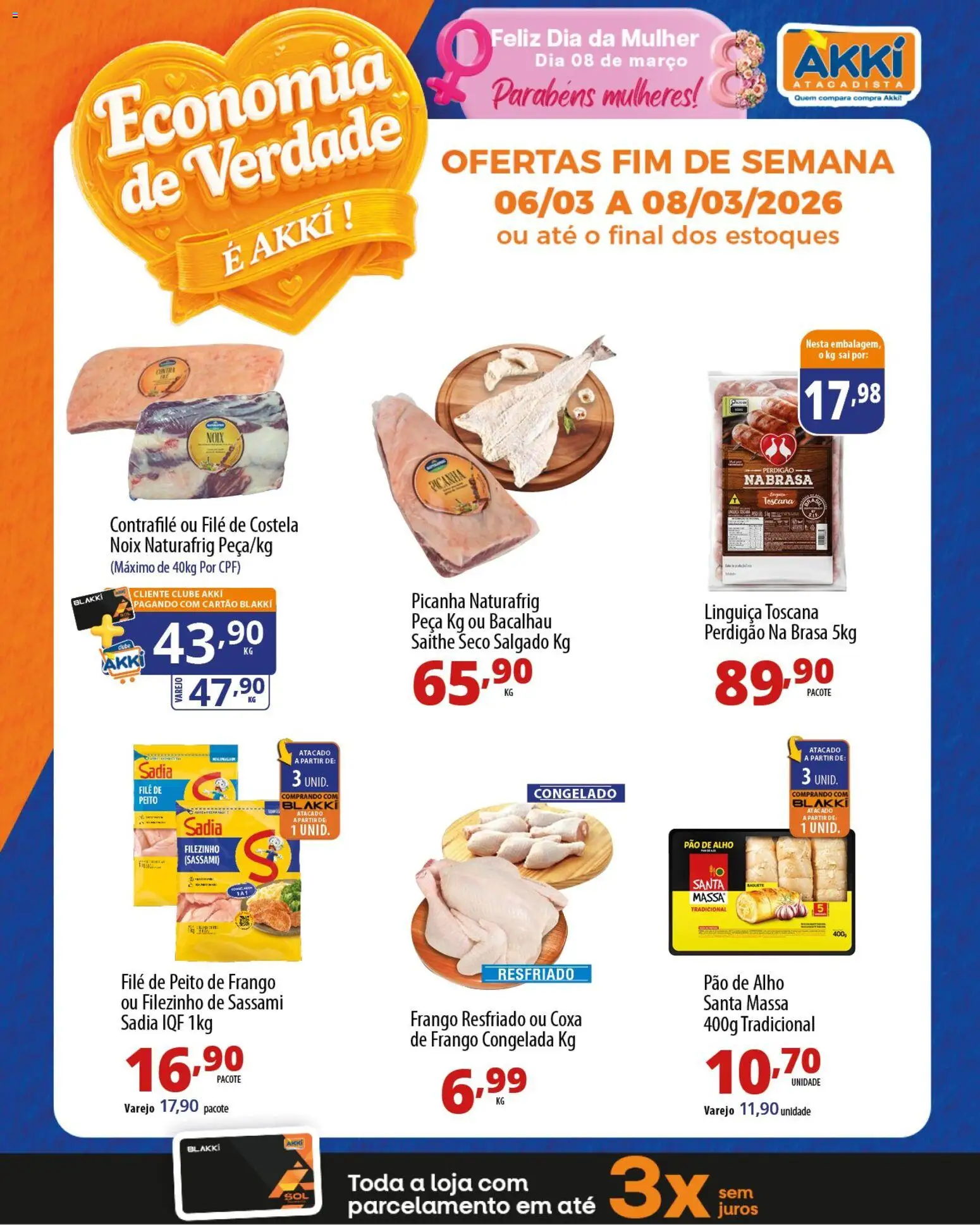 Akki Atacadista ofertas FDS - página 1- válido a partir de 06/03/2026
