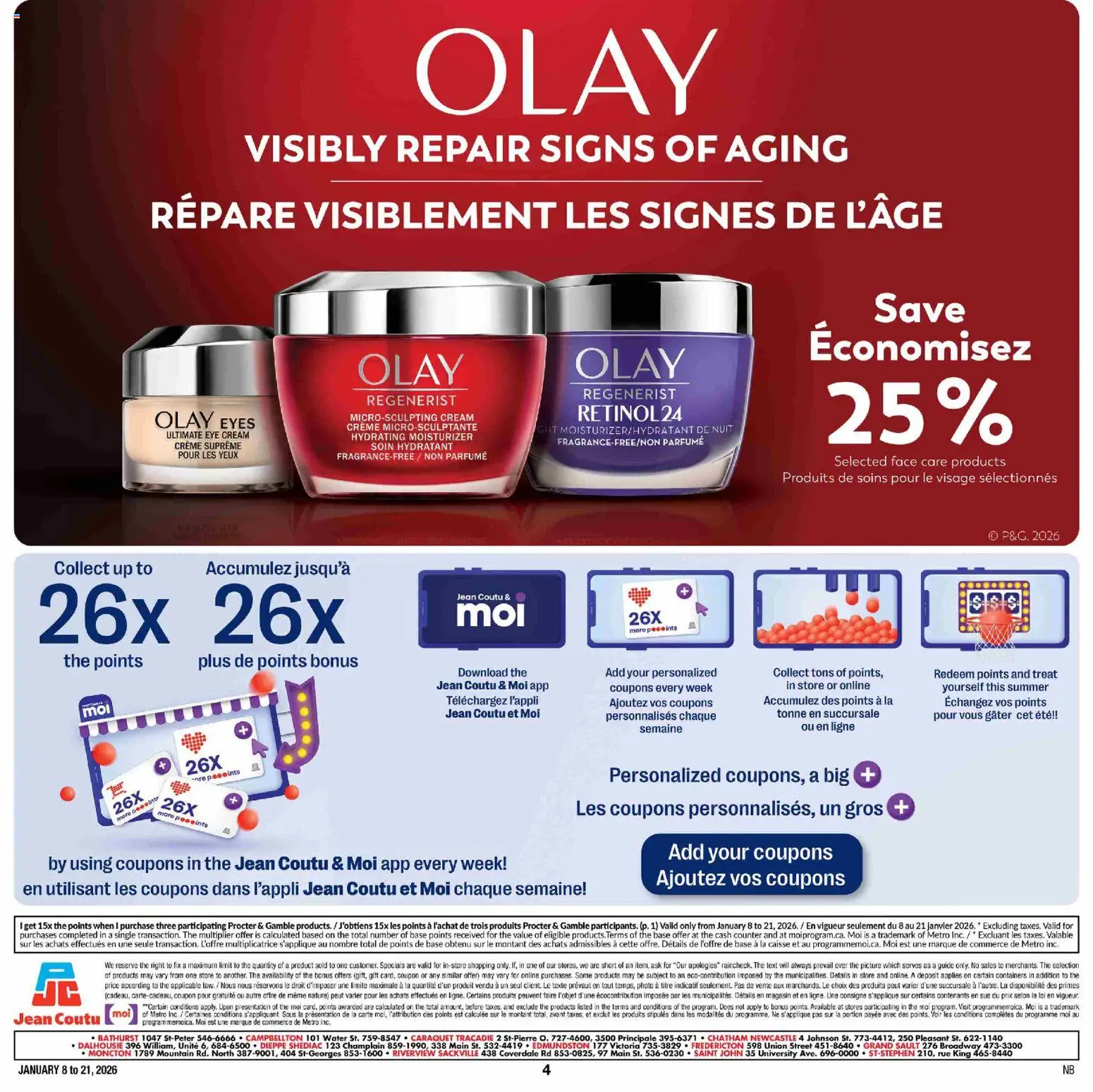 Jean Coutu - More savings flyer - page 8- valid from Jan 8, 2026