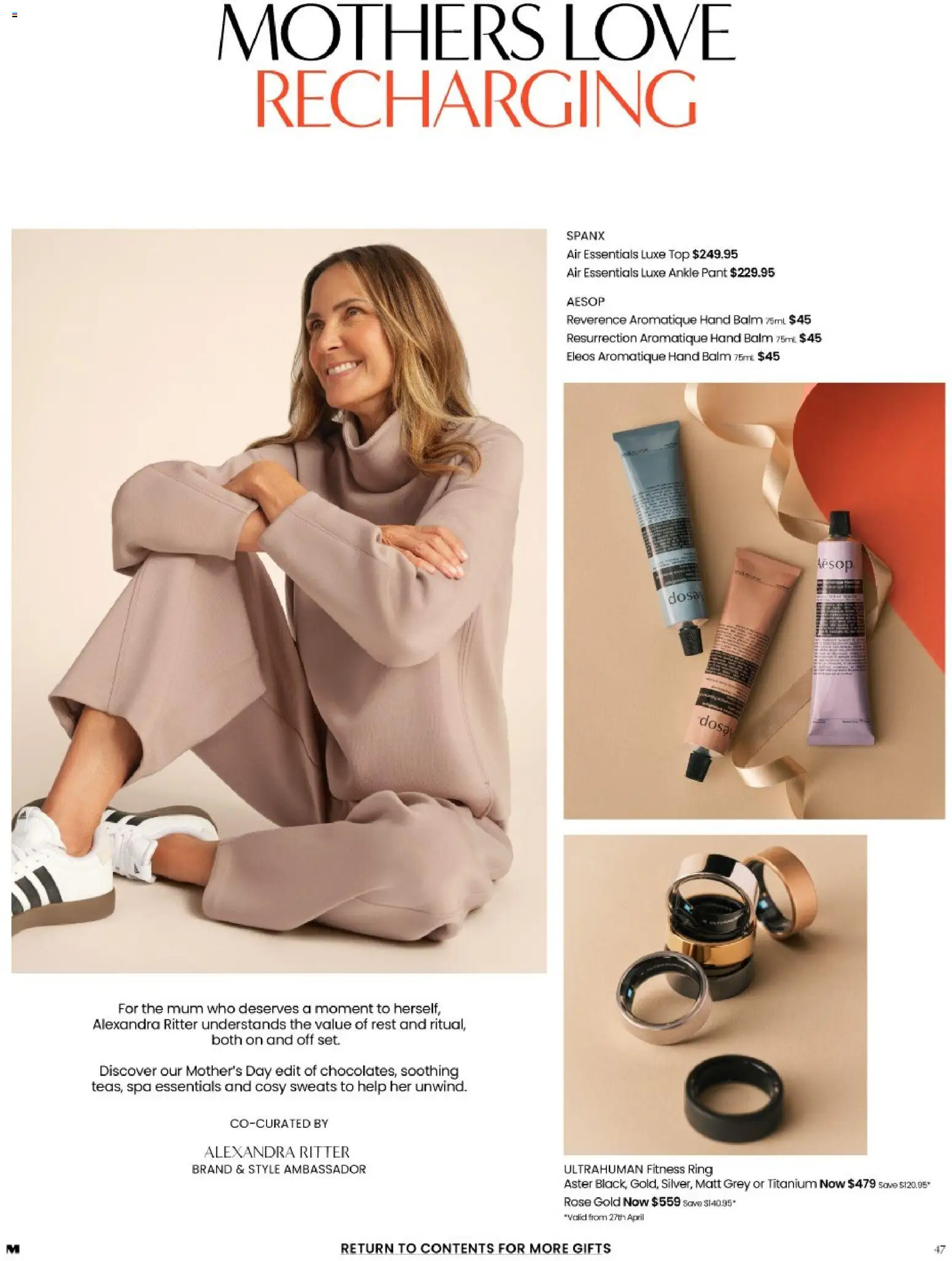Myer catalogue  - page 47- valid from 20/04/2026