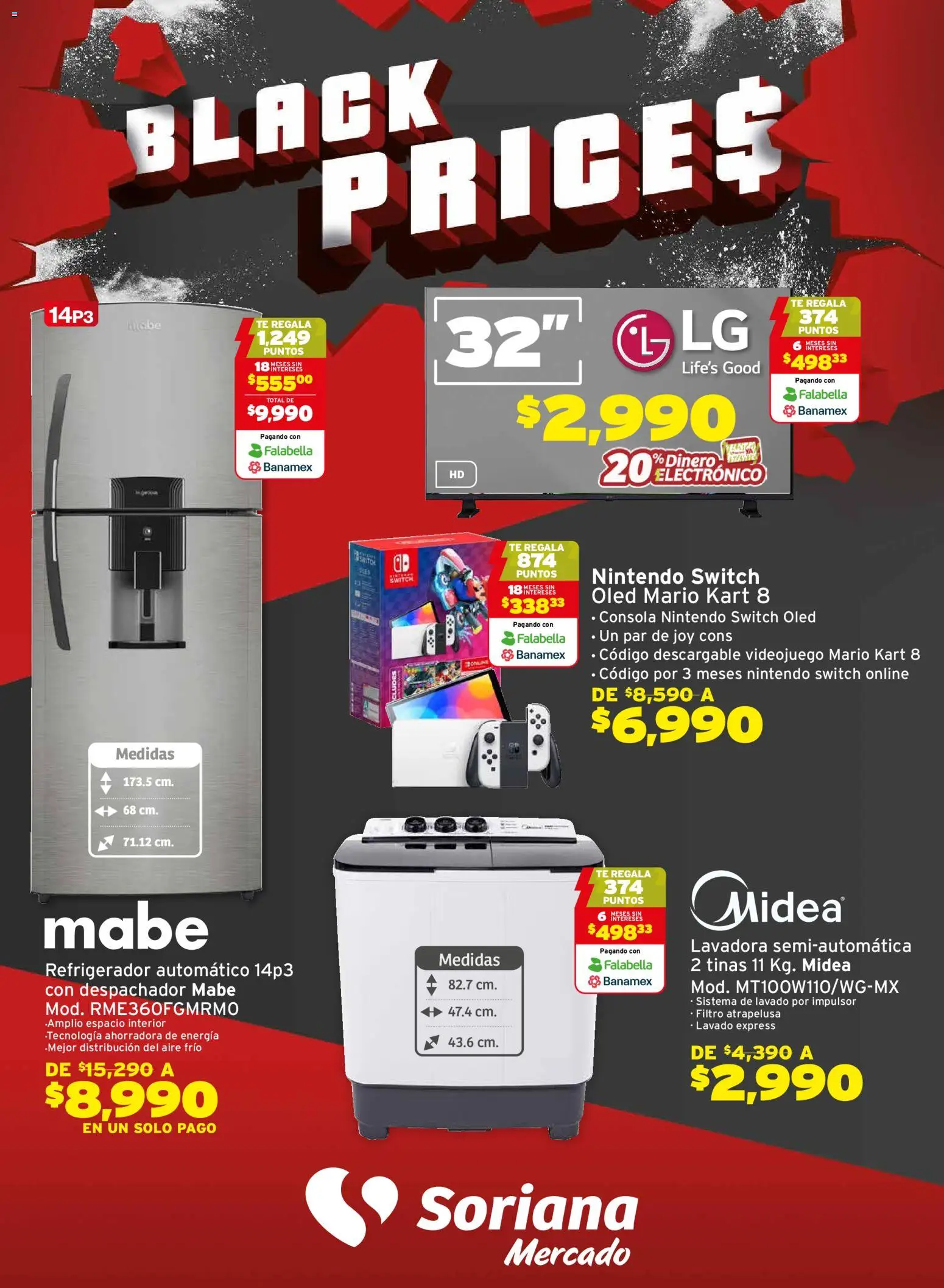 Soriana - Black Prices Mercado Nacional - página 1- válido desde 21/11/2025