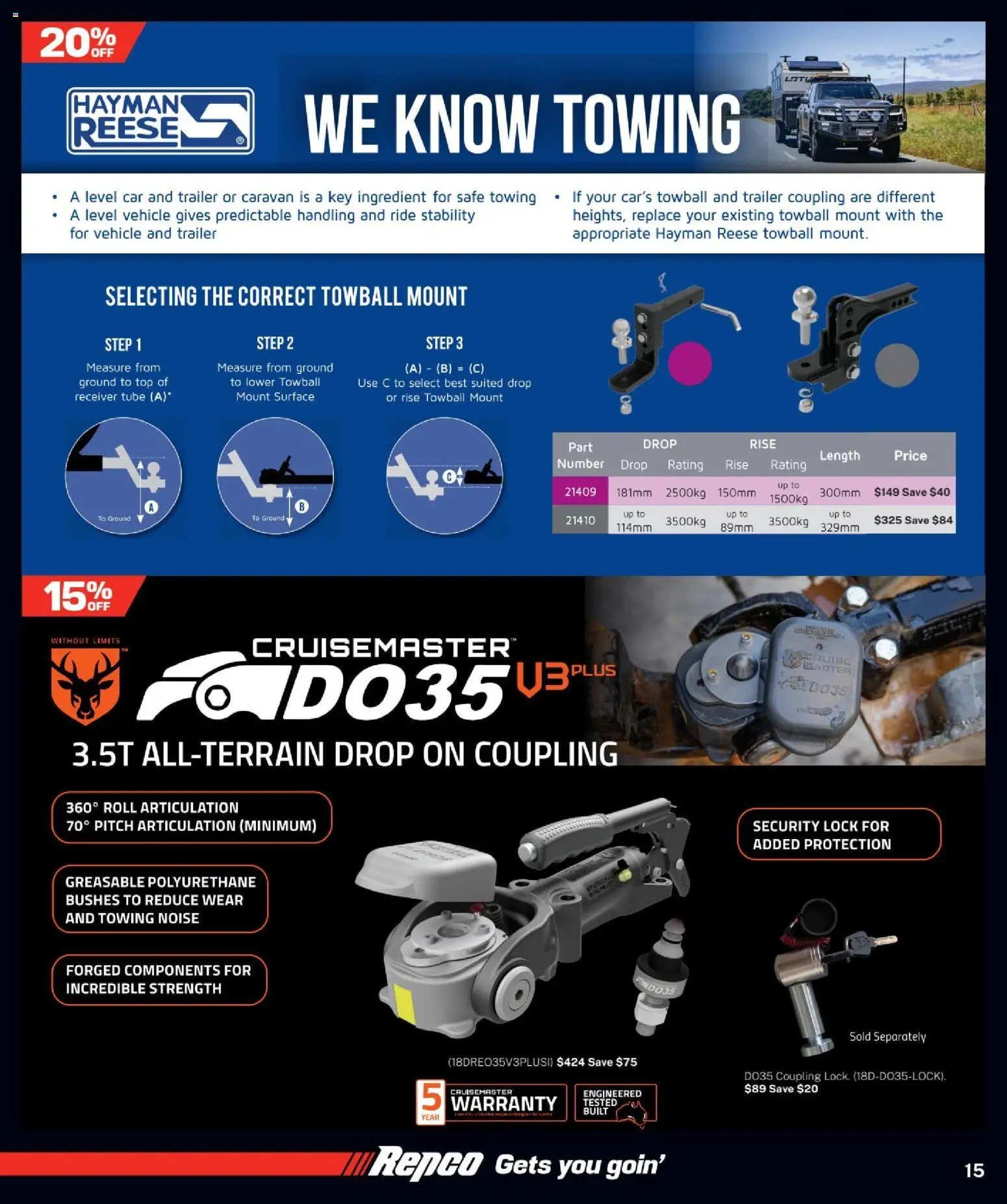 Repco Catalogue - page 15- valid from 30/10/2025
