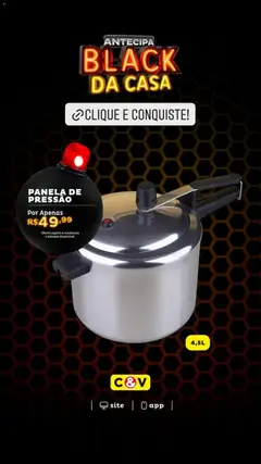 Pré-visualização Casa e Video Black Friday válida a partir de 13/11/2025