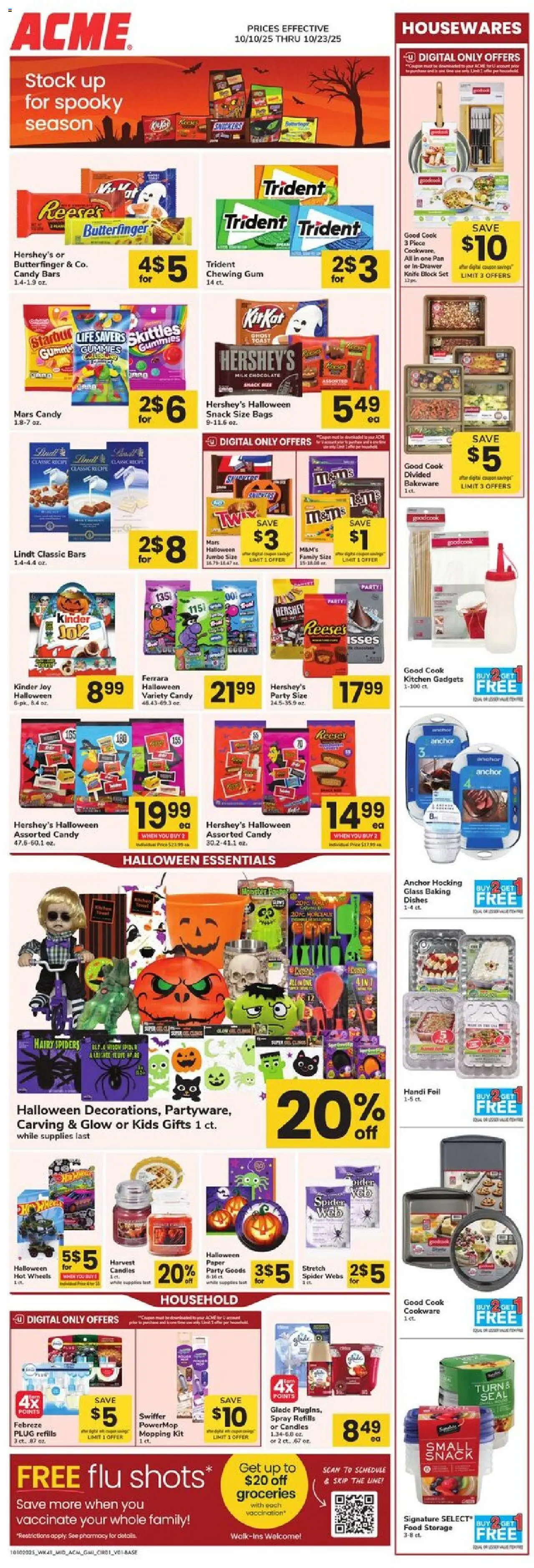 Acme Ad - page 1- valid from 10/10/2025
