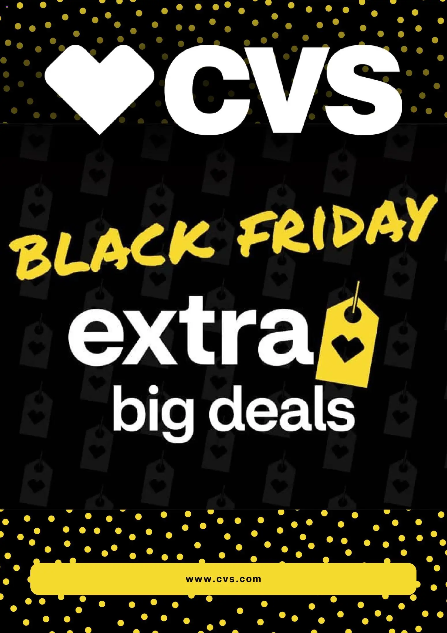CVS Pharmacy Black Friday - page 1- valid from 11/15/2025