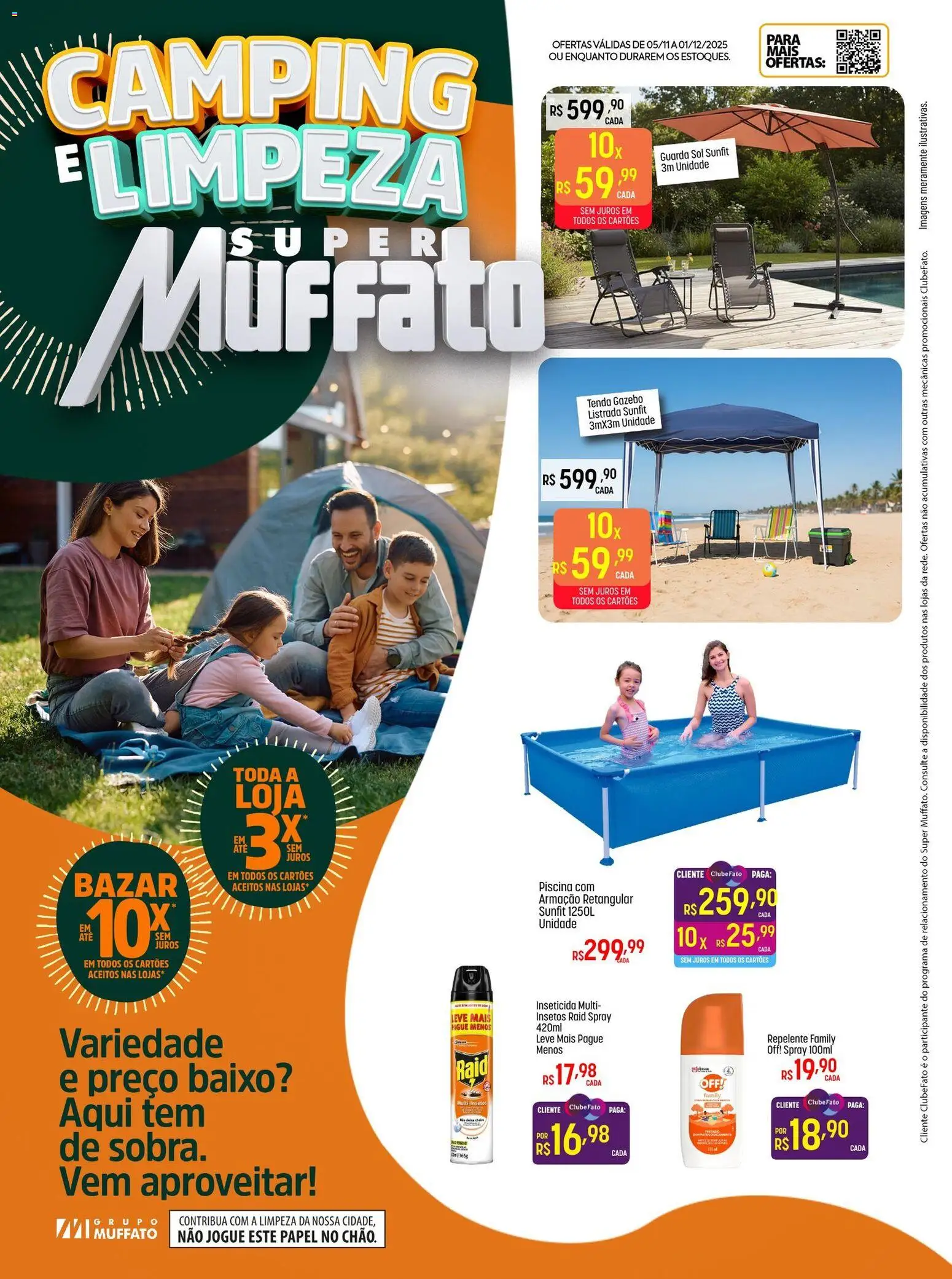 Super Muffato - Ofertas de Camping e Limpeza - página 1- válido a partir de 05/11/2025
