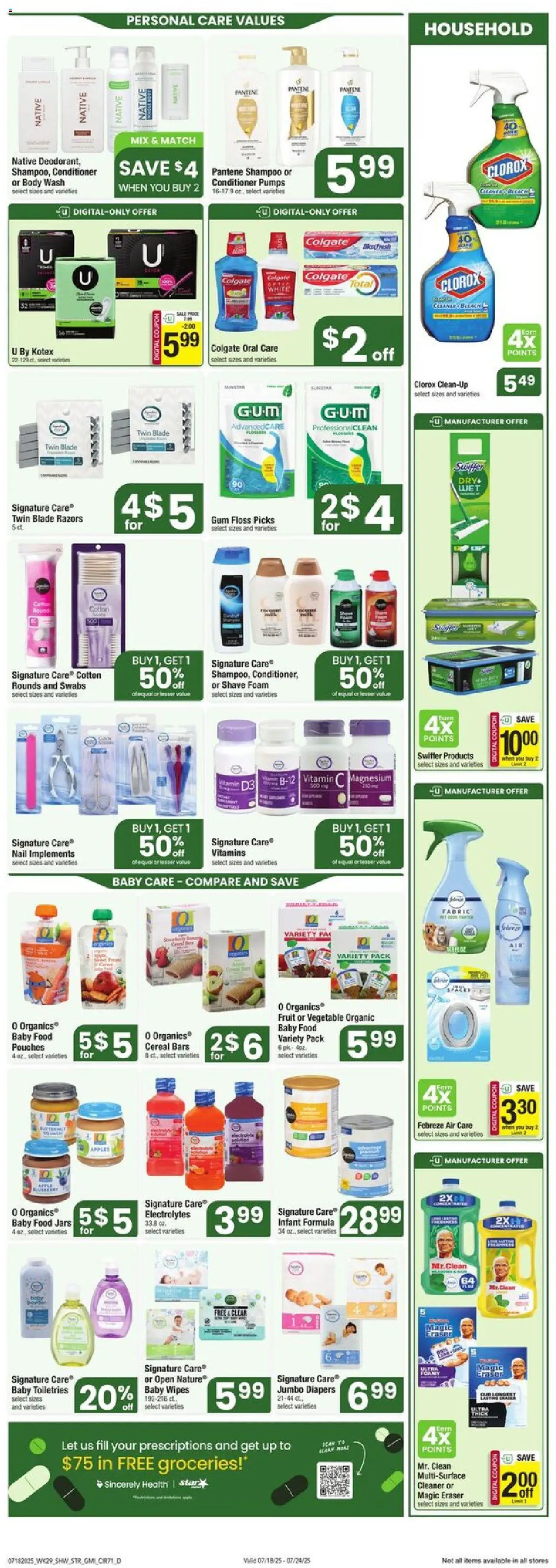 Star Market Weekly Ad - MA - page 8- valid from 07/18/2025