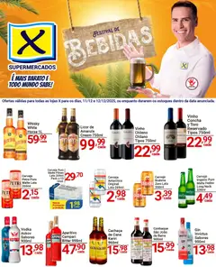 Pré-visualização X Supermercados - Ofertas Festival de Bebidas válida a partir de 11/12/2025