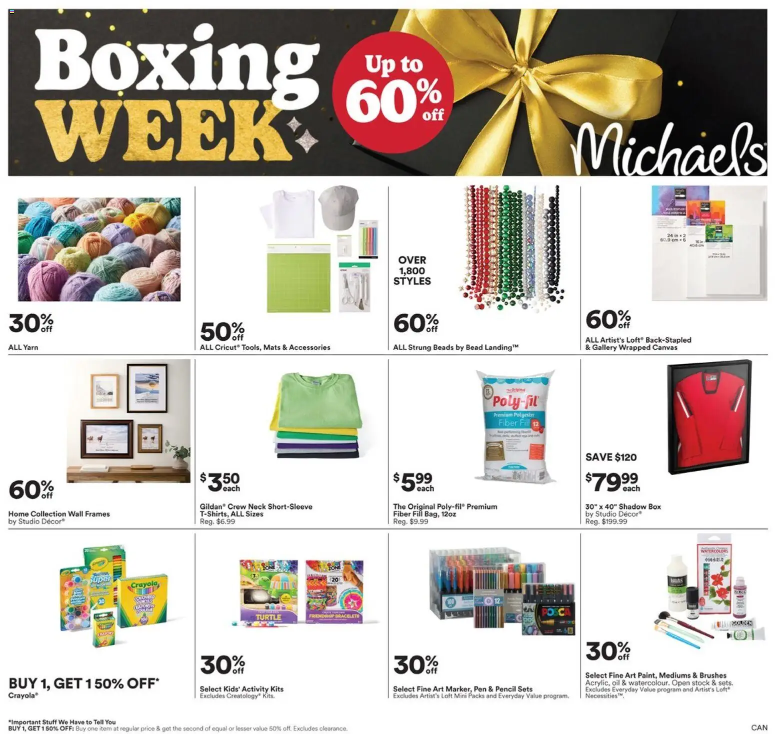 Michaels weekly flyer / circulaire - page 1- valid from Dec 26, 2025