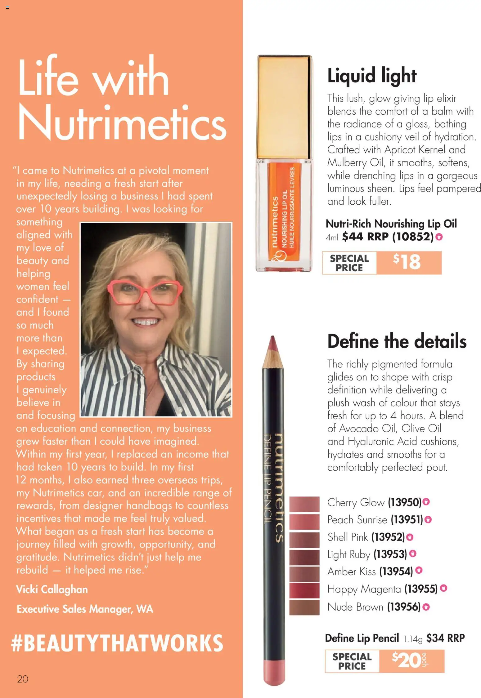 Nutrimetics Catalogue Every day confidence - page 20- valid from 26/03/2026