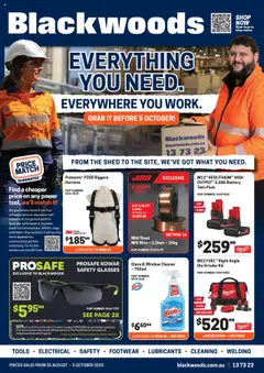 Black Woods catalogue preview - valid from 25/08/2025