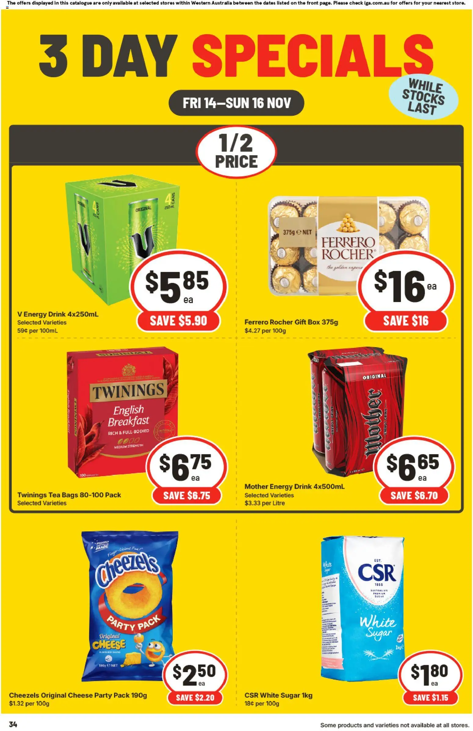IGA 3 Day Specials WA - page 2- valid from 14/11/2025