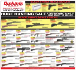 Preview Dunham's Sports Black Friday valid from 11/01/2025