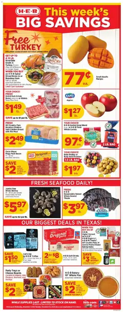 Preview H-E-B Weekly Ad valid from 11/12/2025