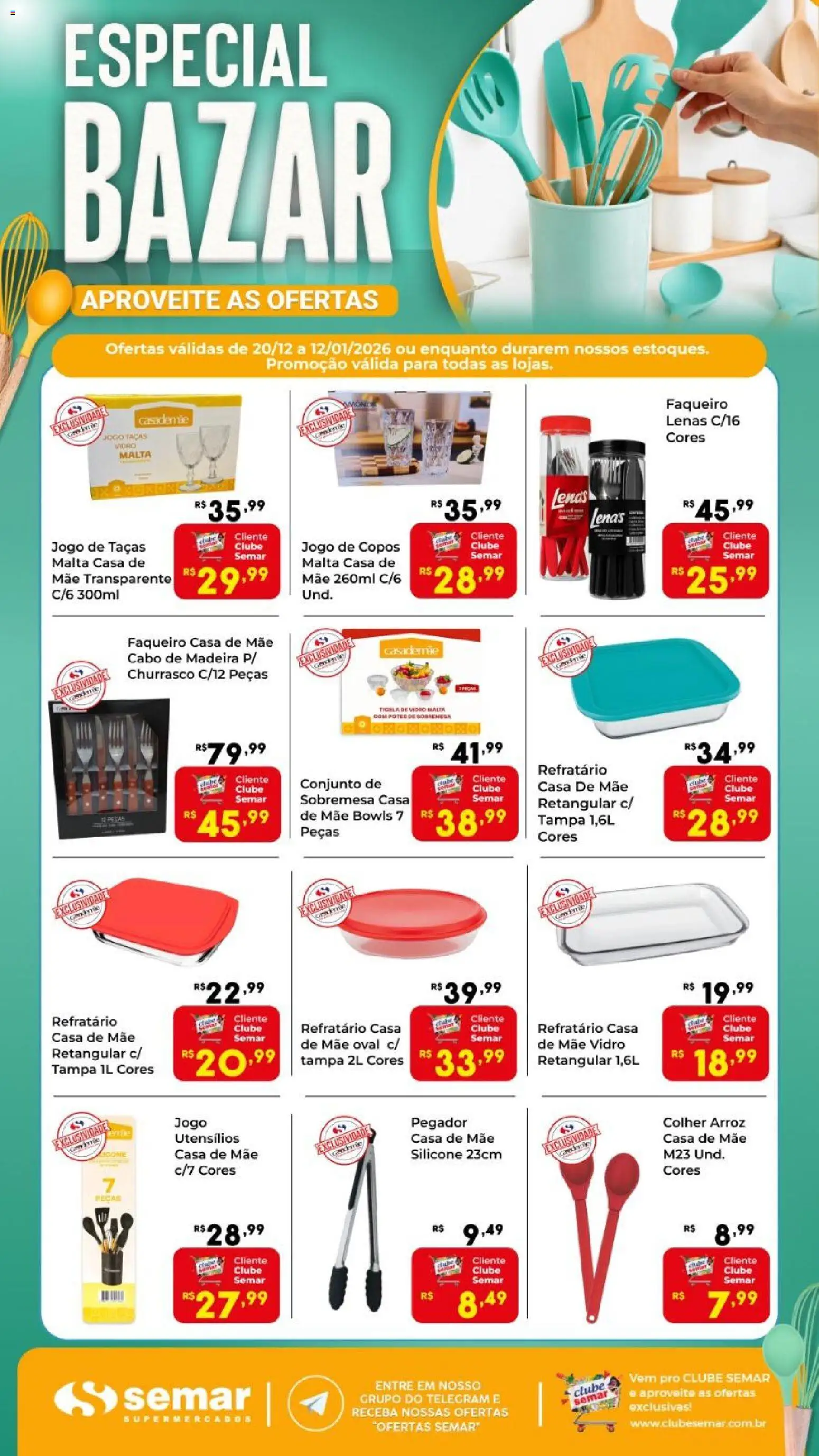 Semar Supermercado - Ofertas Bazar  - página 1- válido a partir de 20/12/2025
