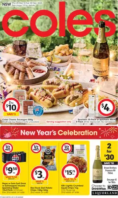 Coles catalogue preview - valid from 25/12/2025