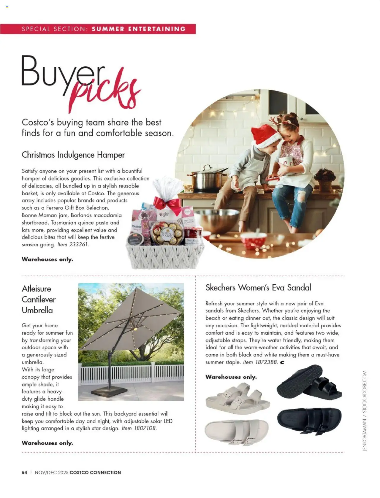 Costco Magazine Nov/Dec 2025 - page 54- valid from 01/11/2025