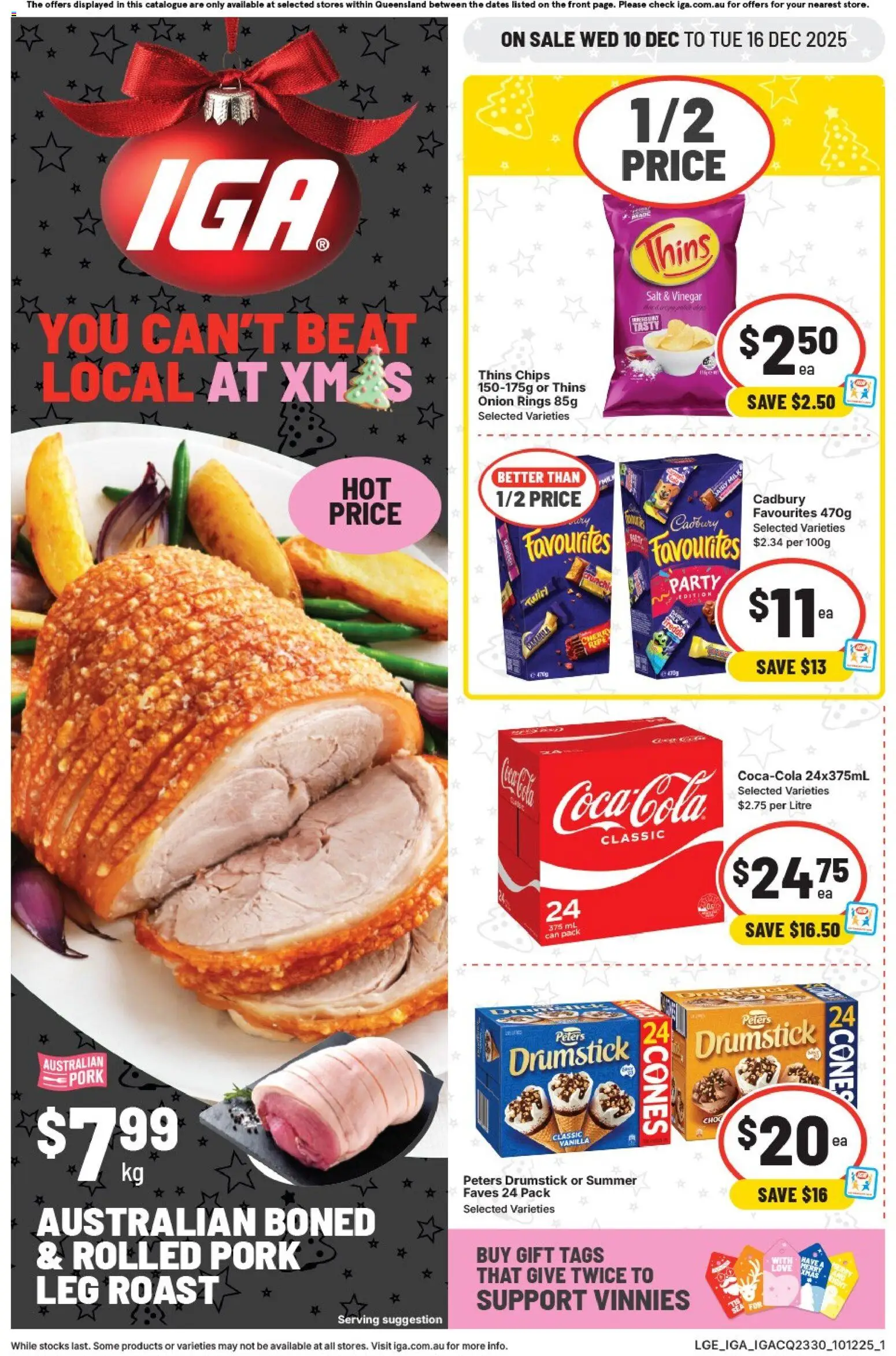 IGA Catalogue QLD - page 1- valid from 10/12/2025