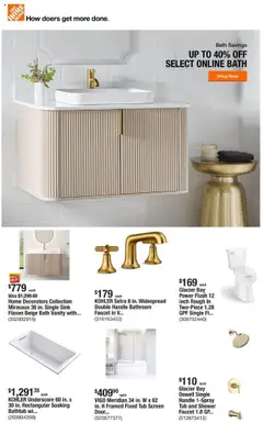 Preview Home Depot Ad valid from 07/24/2025