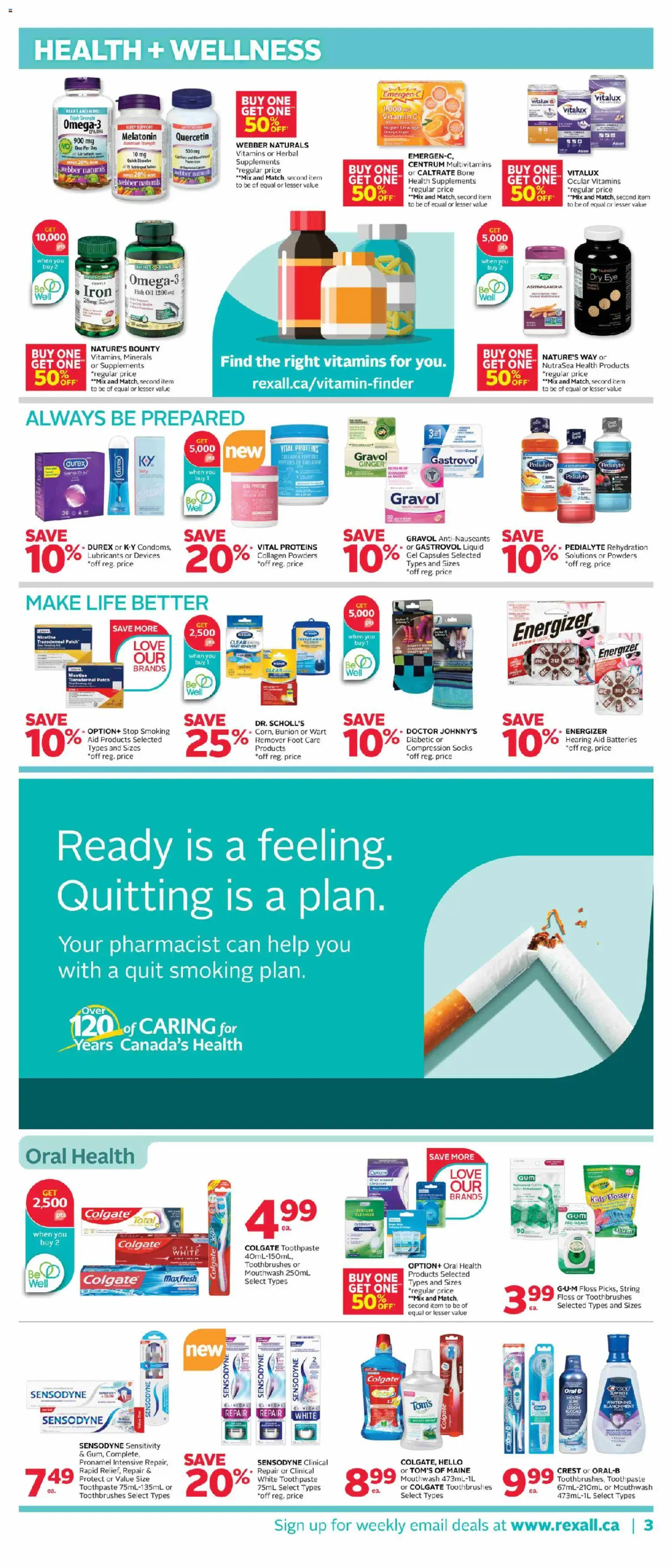 Rexall weekly flyer / circulaire - page 9- valid from Apr 17, 2026