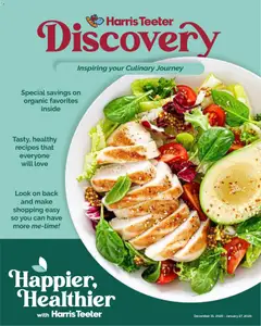 Preview Harris Teeter Monthly Ad valid from 12/31/2025