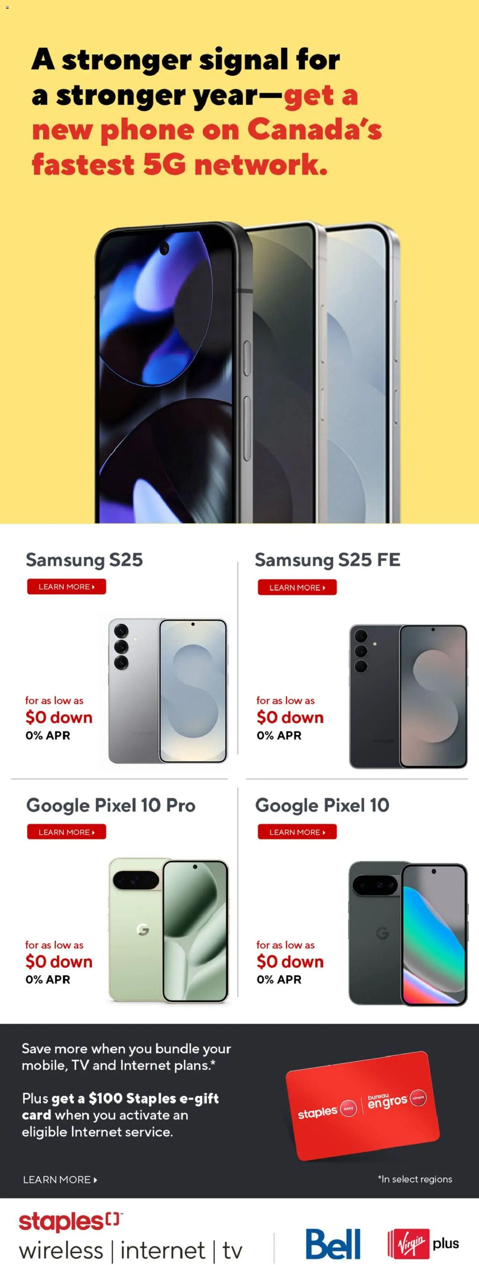 Staples weekly flyer / circulaire - page 9- valid from Jan 9, 2026