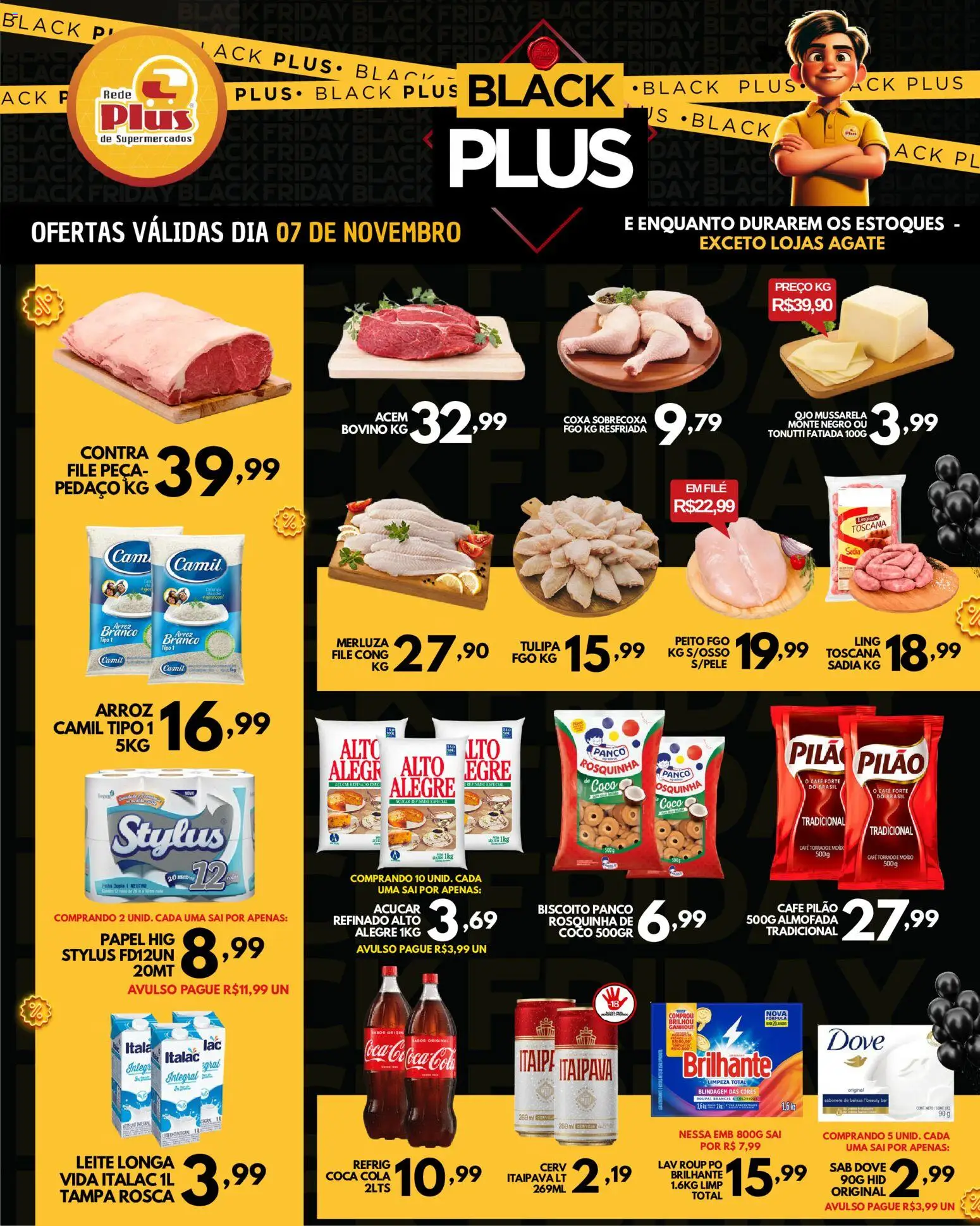 Rede Plus Supermercados Black Friday - página 1- válido a partir de 07/11/2025
