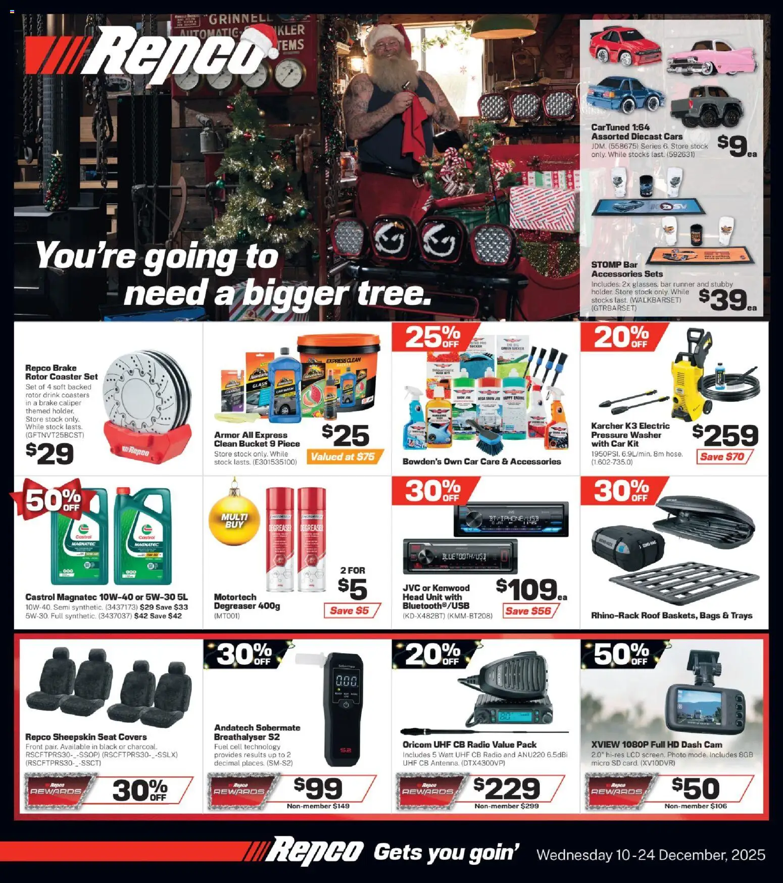 Repco Catalogue - page 1- valid from 10/12/2025