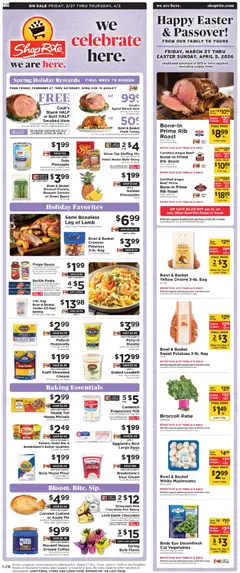 Preview ShopRite Weekly Ad valid from 03/27/2026