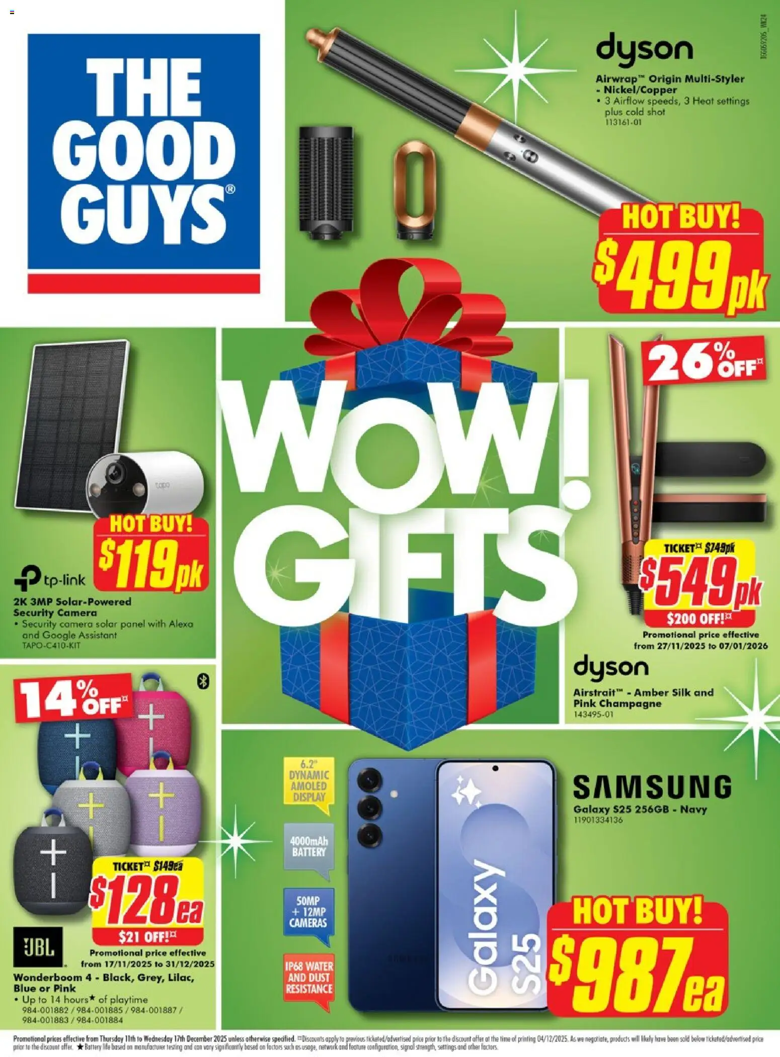 The Good Guys - Wow Gifts - page 1- valid from 10/12/2025