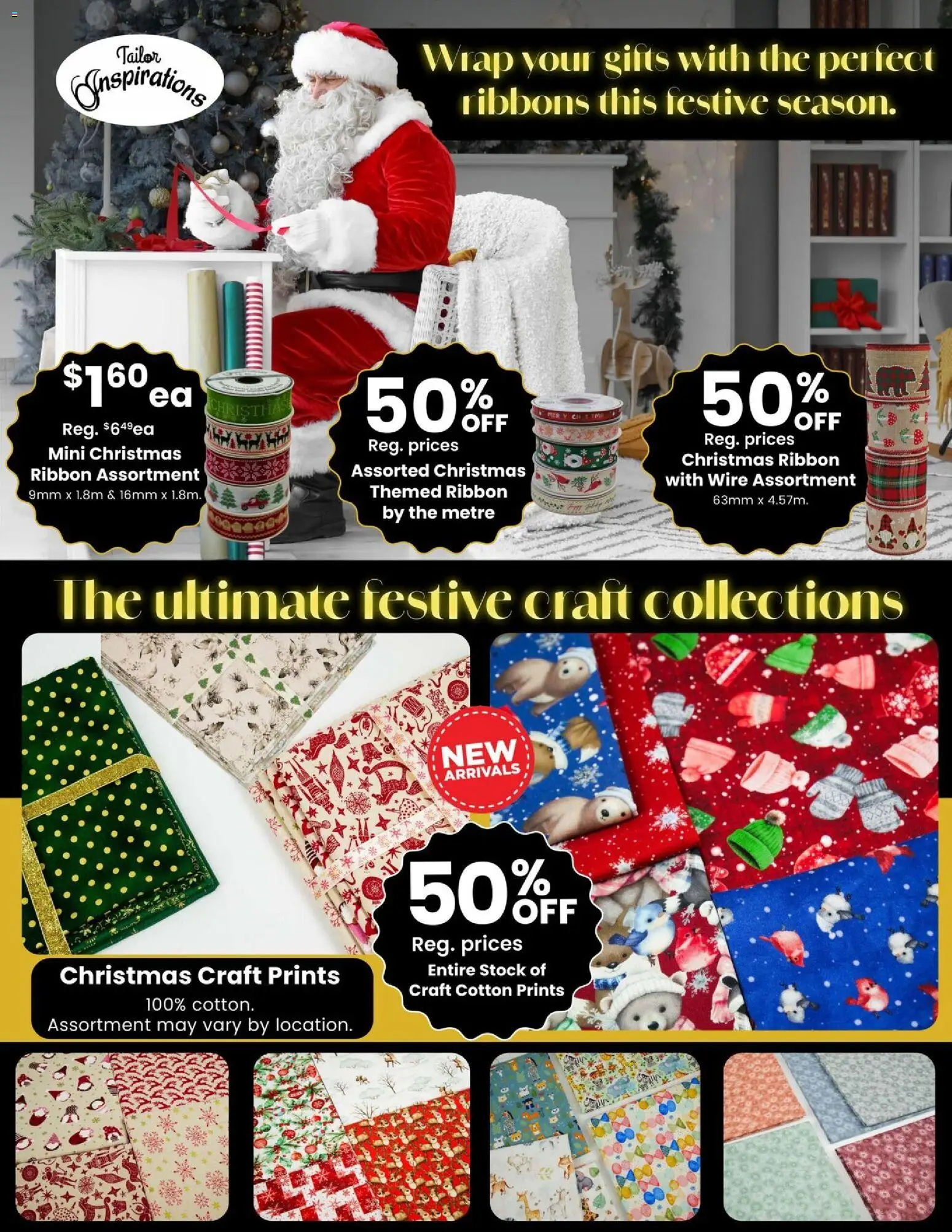 Fabricland weekly flyer / circulaire - page 8- valid from Nov 1, 2025