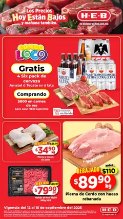 H-E-B - Folleto válido desde 12/09/2025