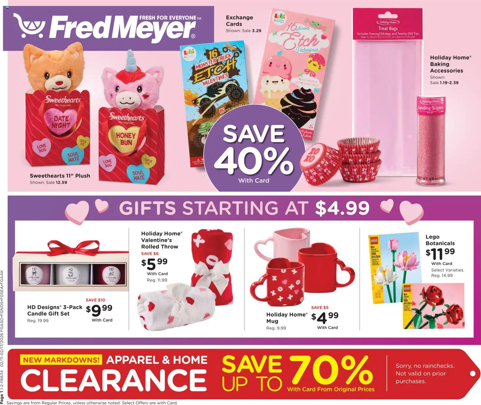Fred Meyer Home & Apparel - page 1- valid from 02/11/2026