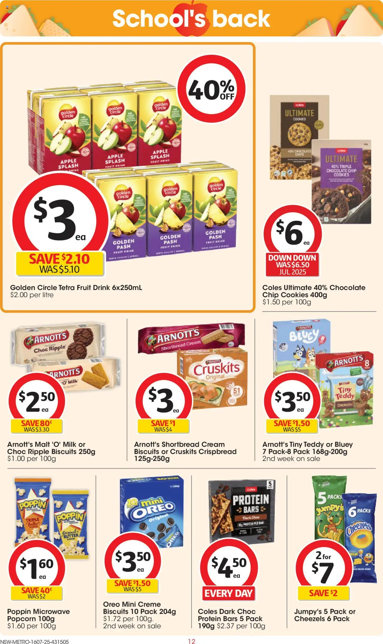 Coles Catalogue NSW - page 12- valid from 16/07/2025