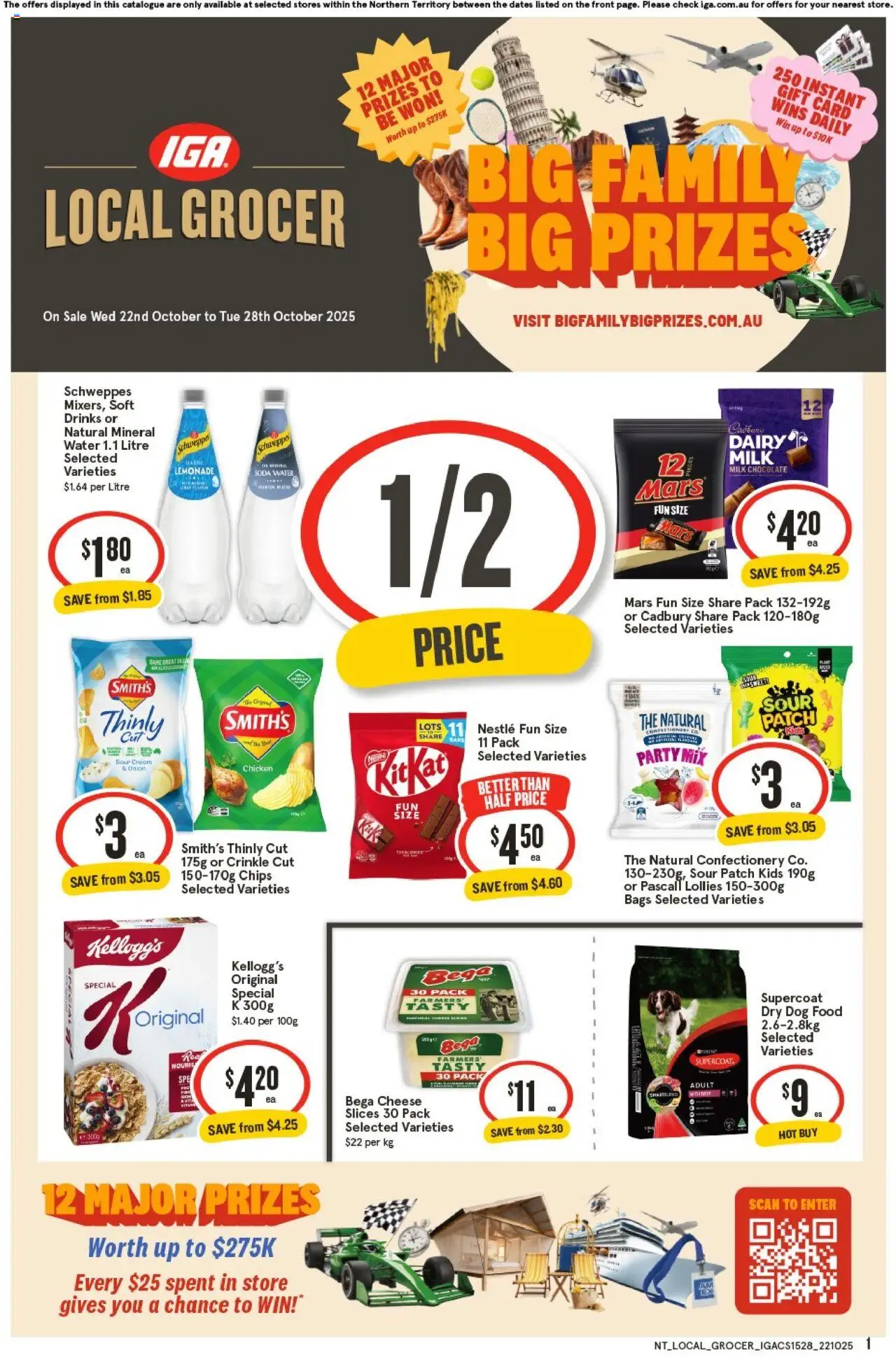 IGA Local Grocer NT - page 1- valid from 22/10/2025