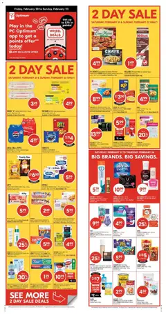 Preview Shoppers weekly flyer / circulaire valid from Feb 20, 2026