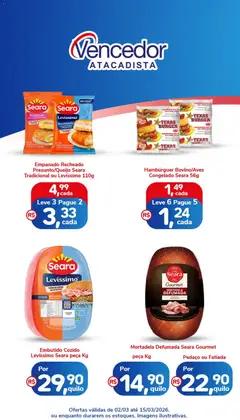 Pré-visualização Vencedor Atacadista - Ofertas da semana válida a partir de 02/03/2026