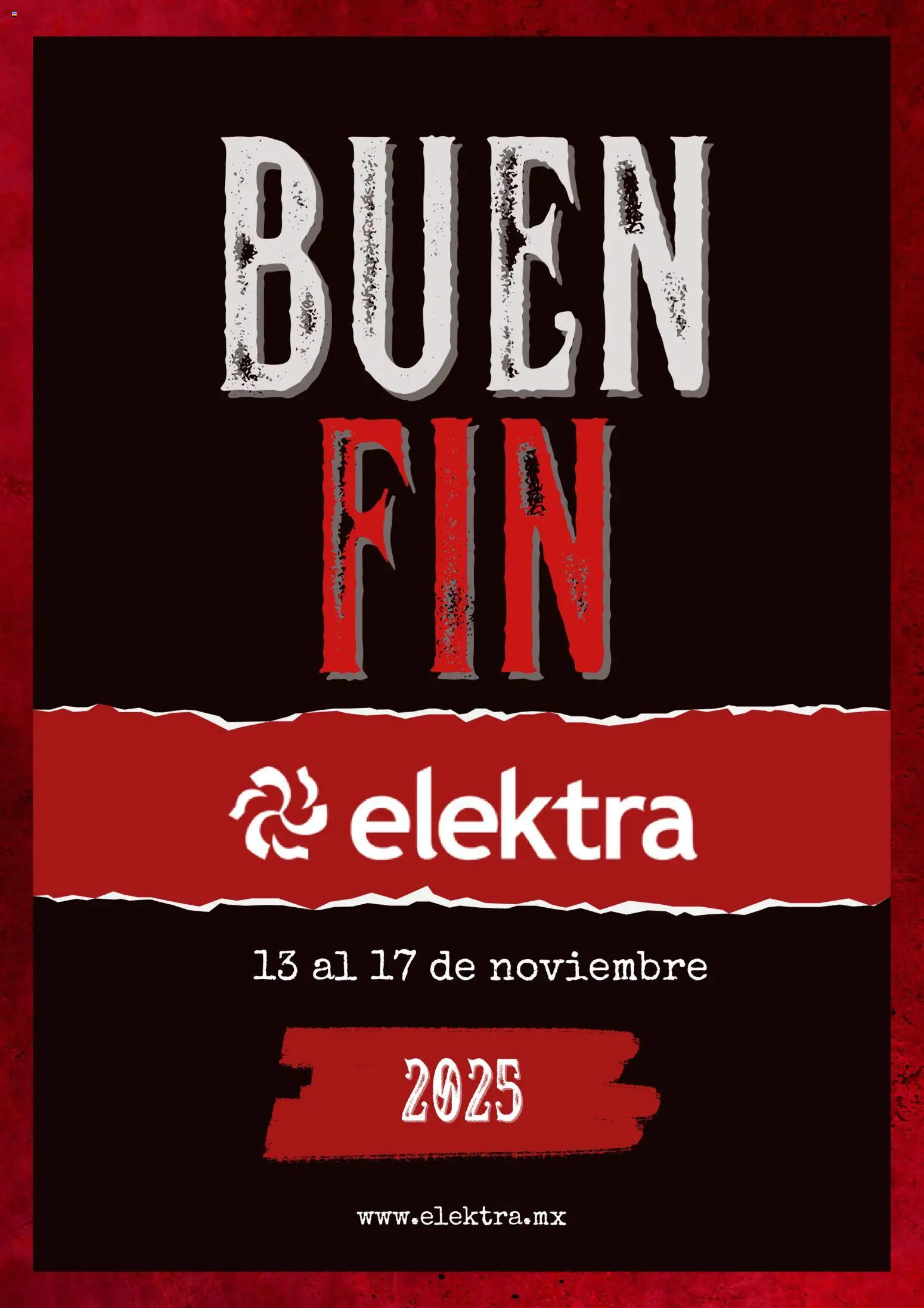 Elektra Buen Fin  - página 1- válido desde 13/11/2025