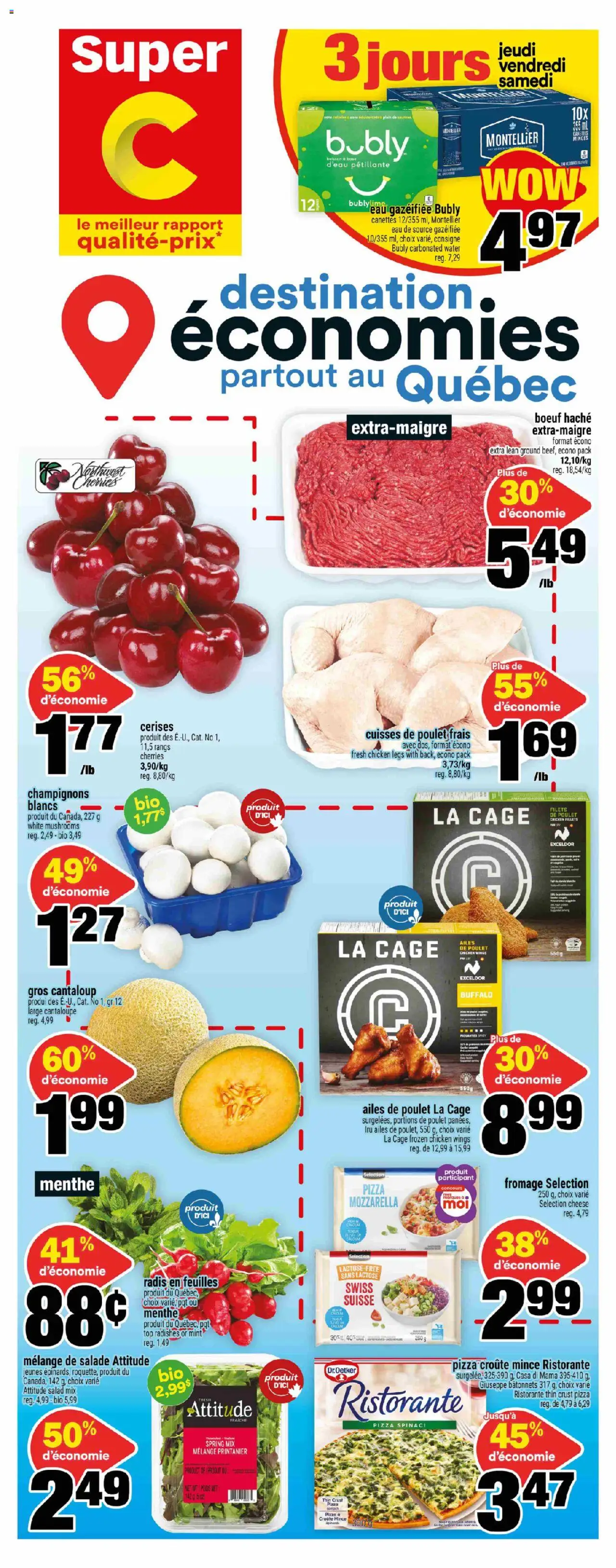 Super C weekly flyer / circulaire - page 1- valid from Jul 17, 2025