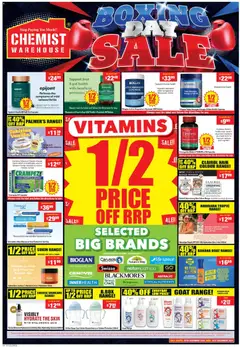 Chemist Warehouse catalogue preview - valid from 25/12/2025