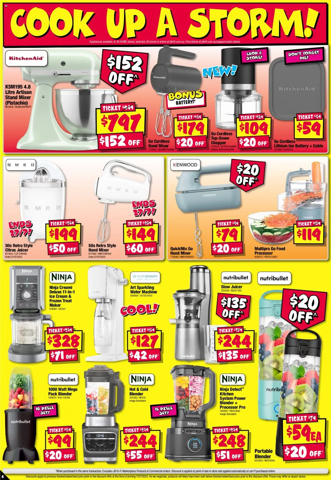 JB Hi-Fi Home Appliance Sellout - page 4- valid from 17/07/2025