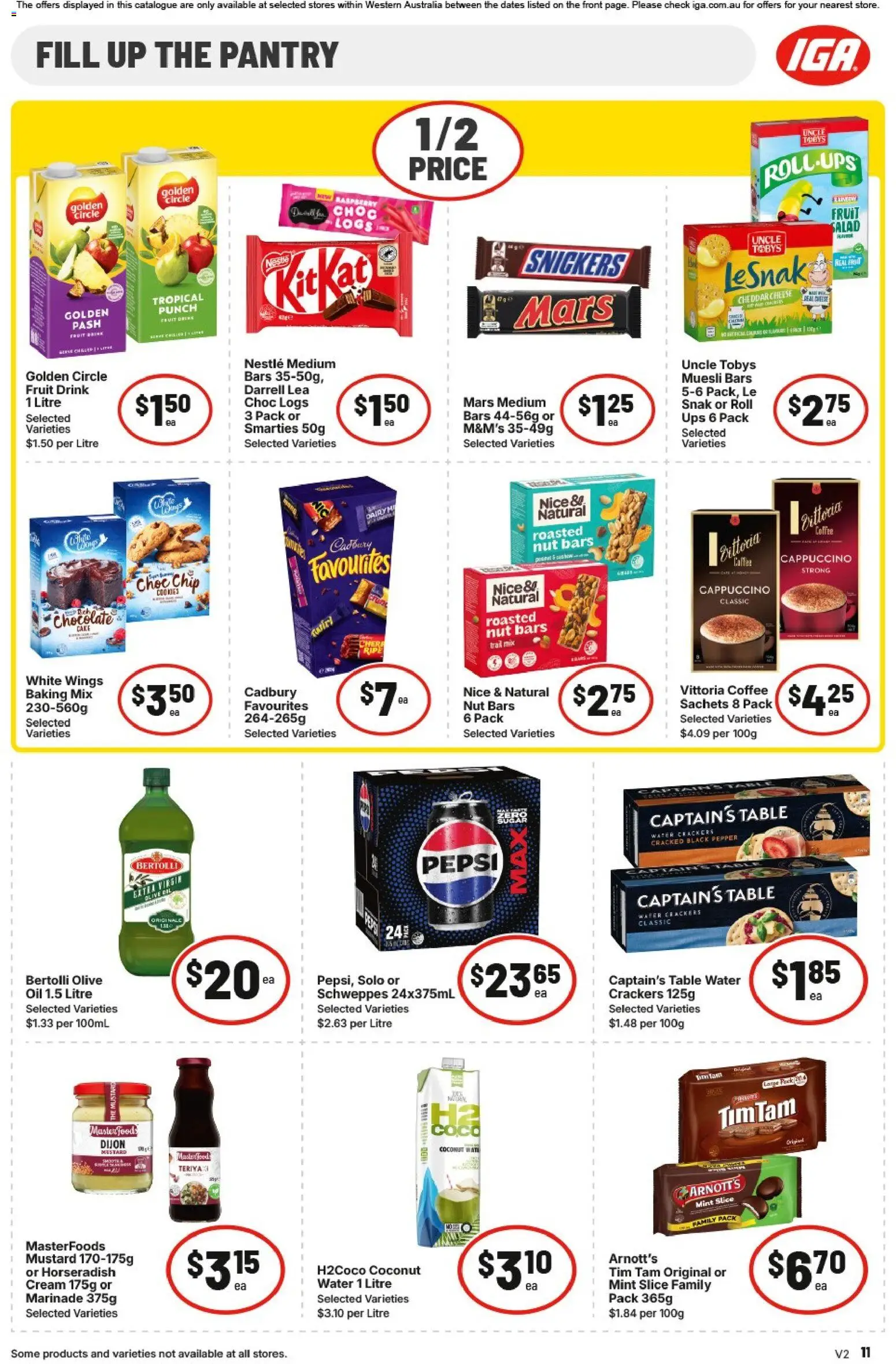IGA Catalogue NT/WA - page 11- valid from 14/01/2026