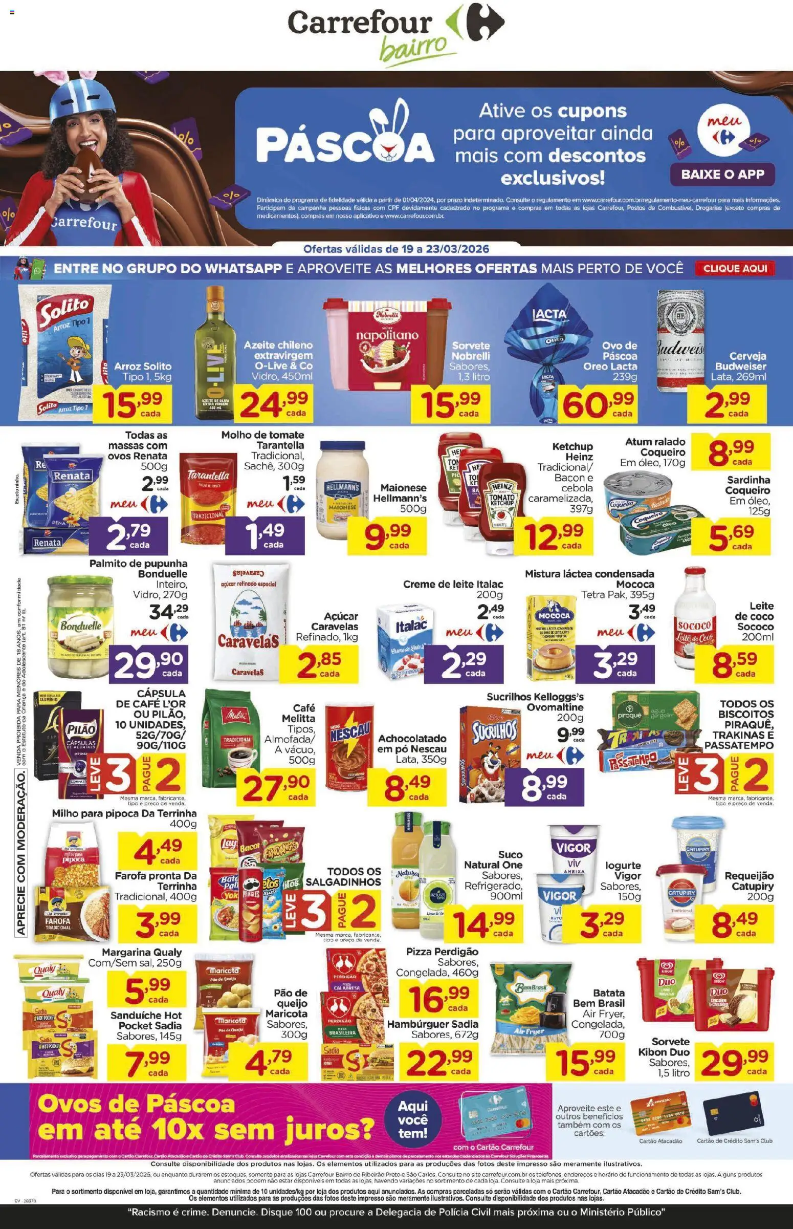 Carrefour Bairro - Ofertas da semana - página 1- válido a partir de 19/03/2026
