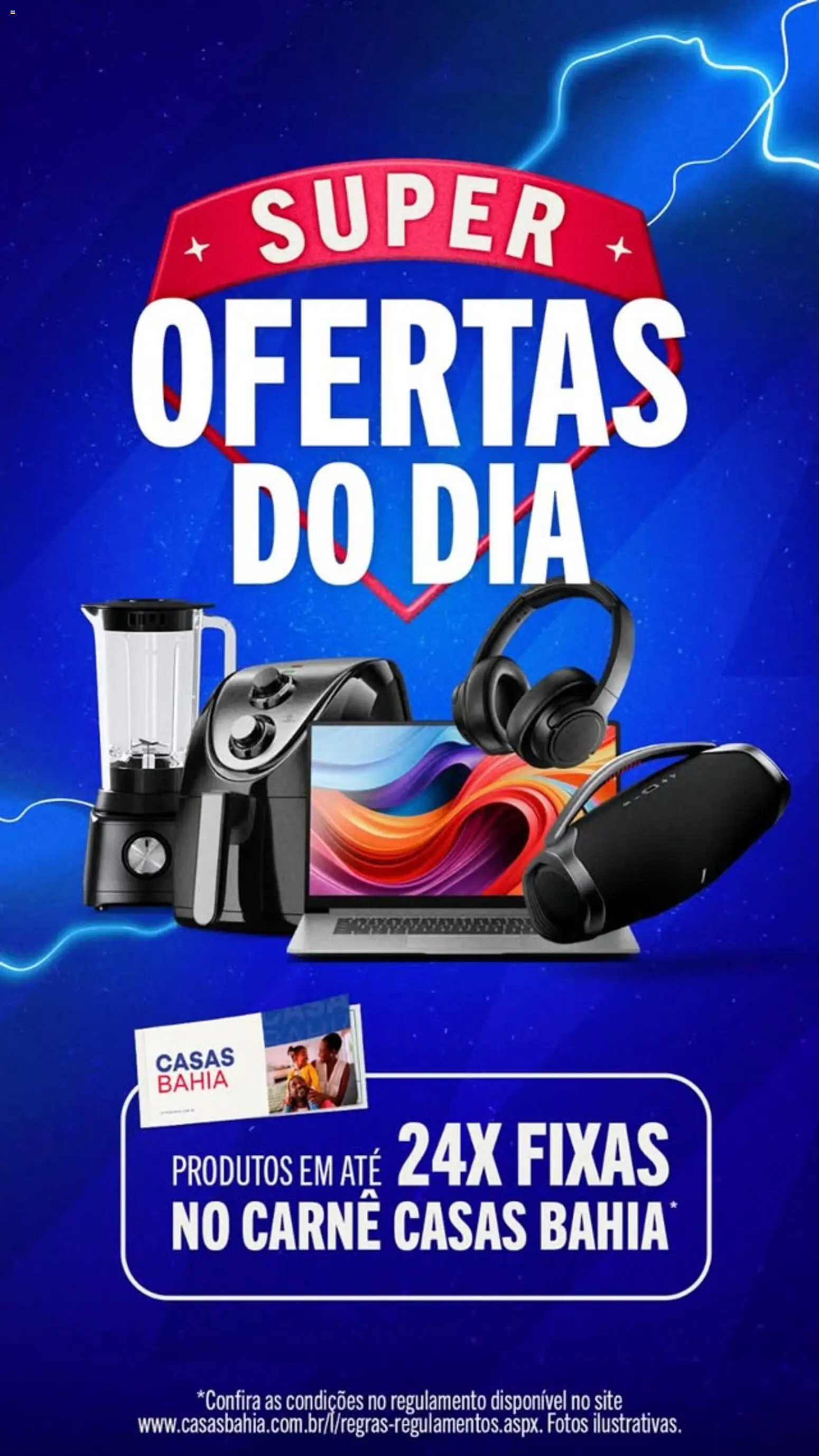 Casas Bahia promoções - página 1- válido a partir de 09/01/2026
