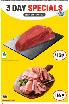 IGA catalogue preview - valid from 30/01/2026
