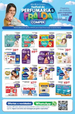 Pré-visualização Comper - Ofertas Festival de Fraldas válida a partir de 06/10/2025