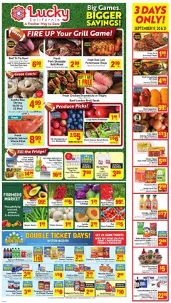 Preview Lucky Supermarkets Weekly Ad valid from 09/17/2025