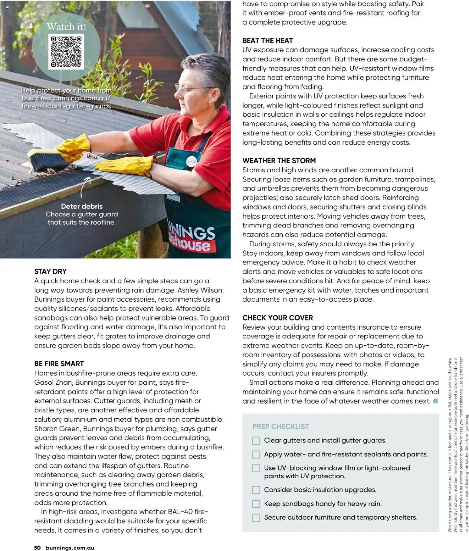 Catalogue Bunnings Warehouse January - page 50- valid from 01/01/2026